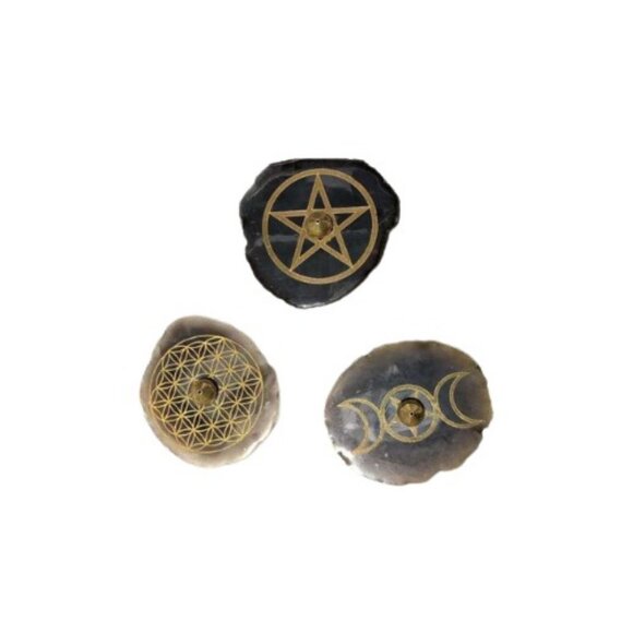 Meditation Insense Holder & White Sage Smudge Sticks Pack1 Combo Pack - Picture 2 of 9